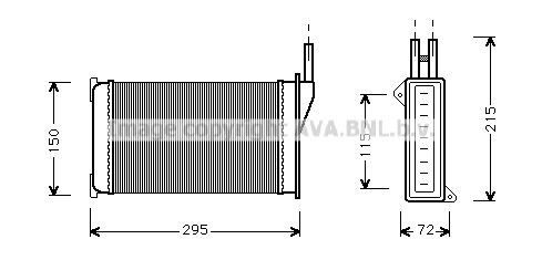 AVA QUALITY COOLING Lämmityslaitteen kenno FDA6098